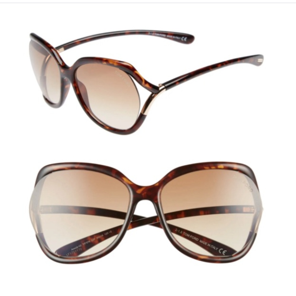 Tom Ford Anouk Ft0578 60Mm Geometric 
Sunglasses